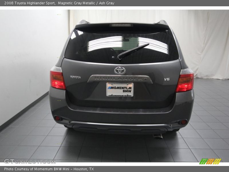 Magnetic Gray Metallic / Ash Gray 2008 Toyota Highlander Sport