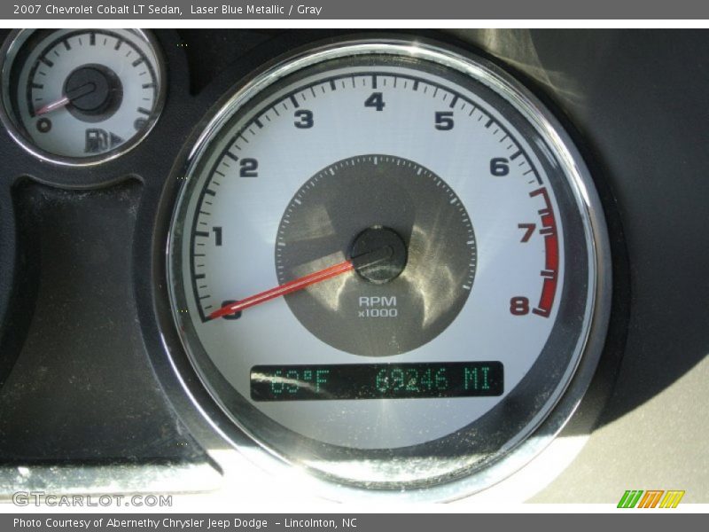 Laser Blue Metallic / Gray 2007 Chevrolet Cobalt LT Sedan