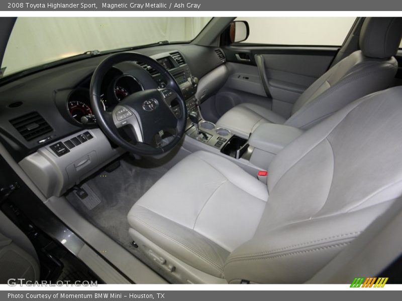 Magnetic Gray Metallic / Ash Gray 2008 Toyota Highlander Sport