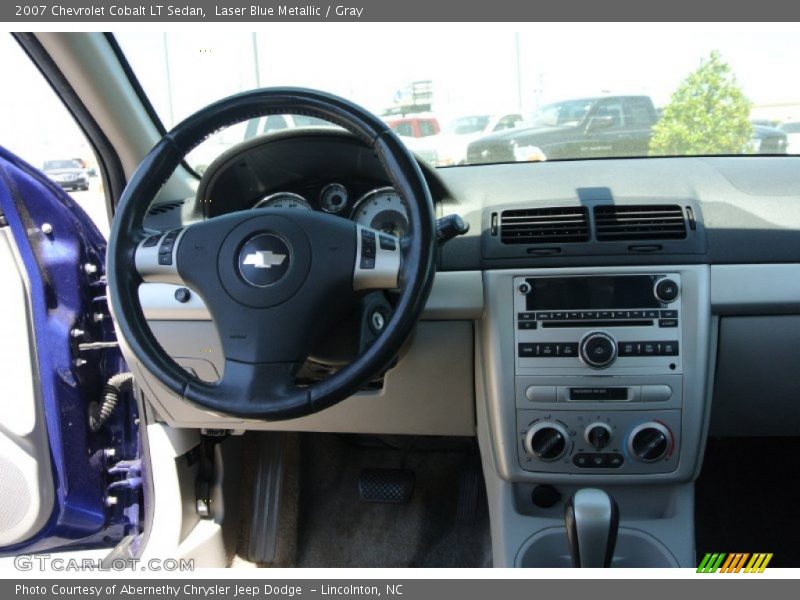 Laser Blue Metallic / Gray 2007 Chevrolet Cobalt LT Sedan