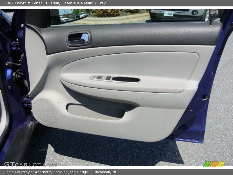 Laser Blue Metallic / Gray 2007 Chevrolet Cobalt LT Sedan
