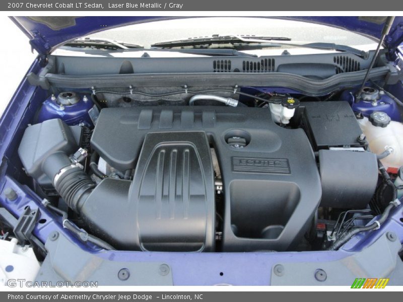  2007 Cobalt LT Sedan Engine - 2.2L DOHC 16V Ecotec 4 Cylinder