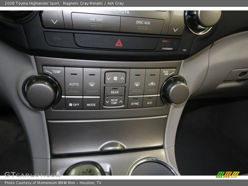 Magnetic Gray Metallic / Ash Gray 2008 Toyota Highlander Sport