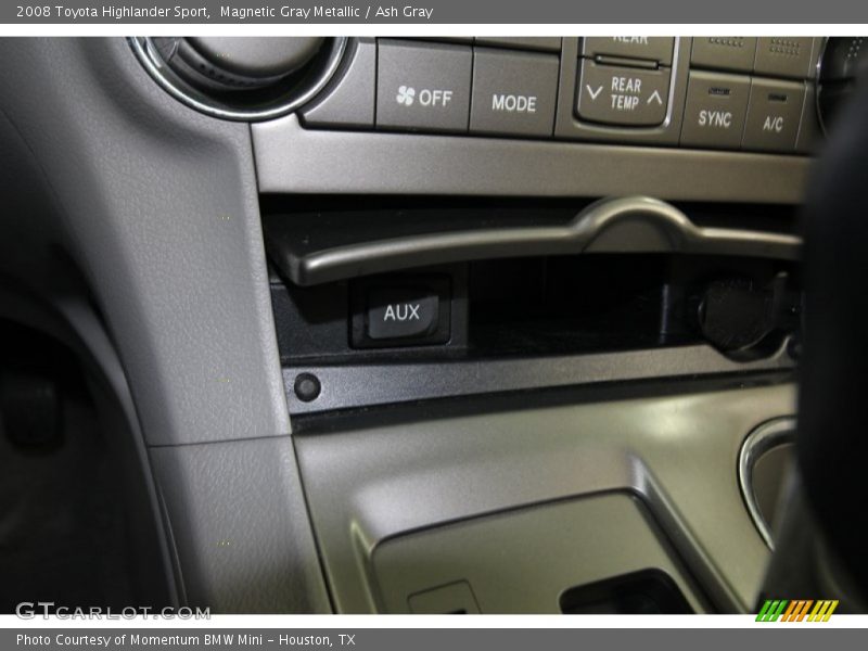 Magnetic Gray Metallic / Ash Gray 2008 Toyota Highlander Sport
