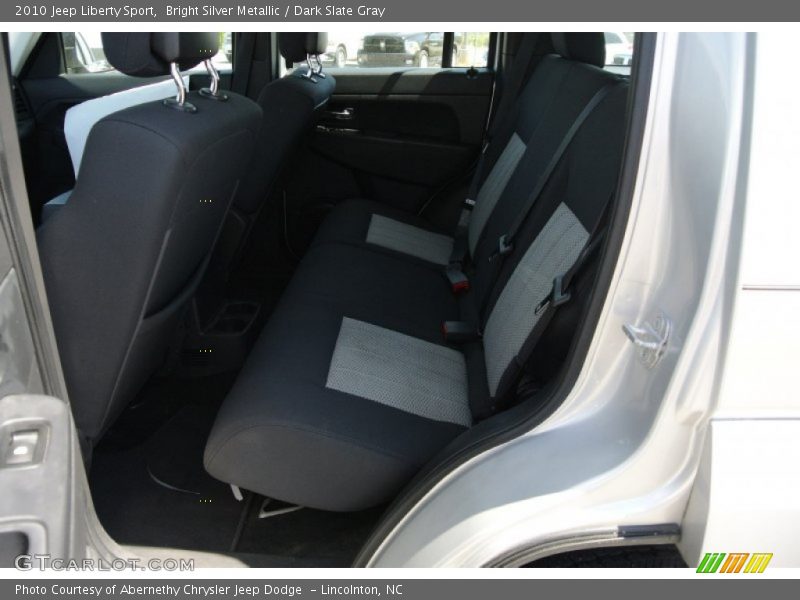 Bright Silver Metallic / Dark Slate Gray 2010 Jeep Liberty Sport