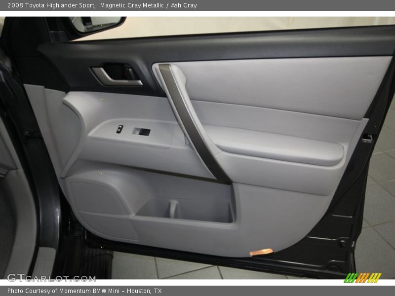 Magnetic Gray Metallic / Ash Gray 2008 Toyota Highlander Sport