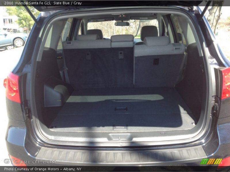 Slate Blue / Gray 2008 Hyundai Santa Fe GLS