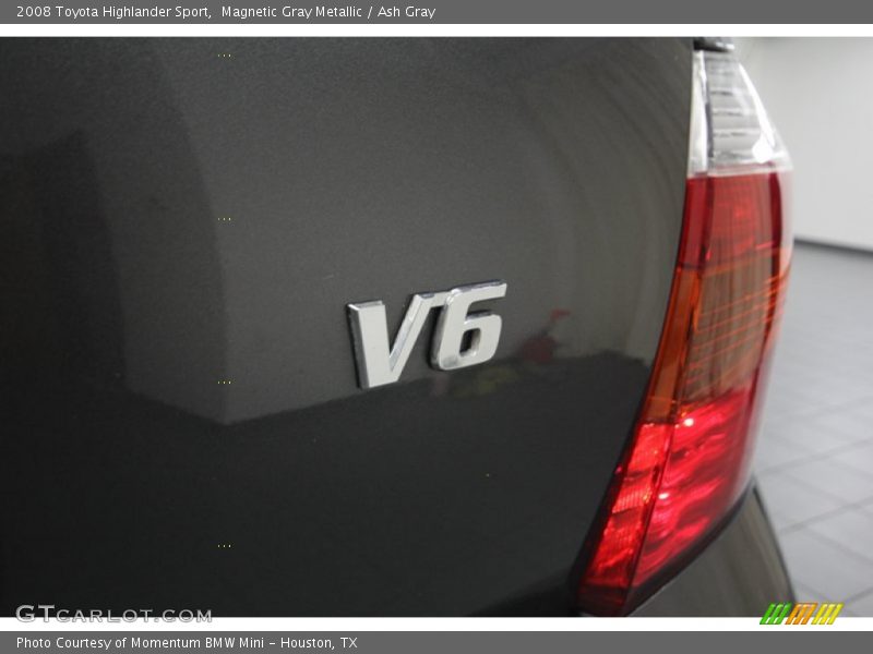 Magnetic Gray Metallic / Ash Gray 2008 Toyota Highlander Sport