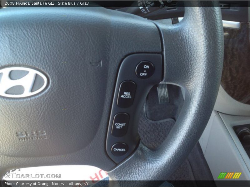Slate Blue / Gray 2008 Hyundai Santa Fe GLS