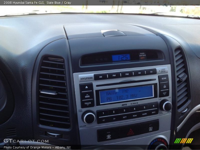 Slate Blue / Gray 2008 Hyundai Santa Fe GLS
