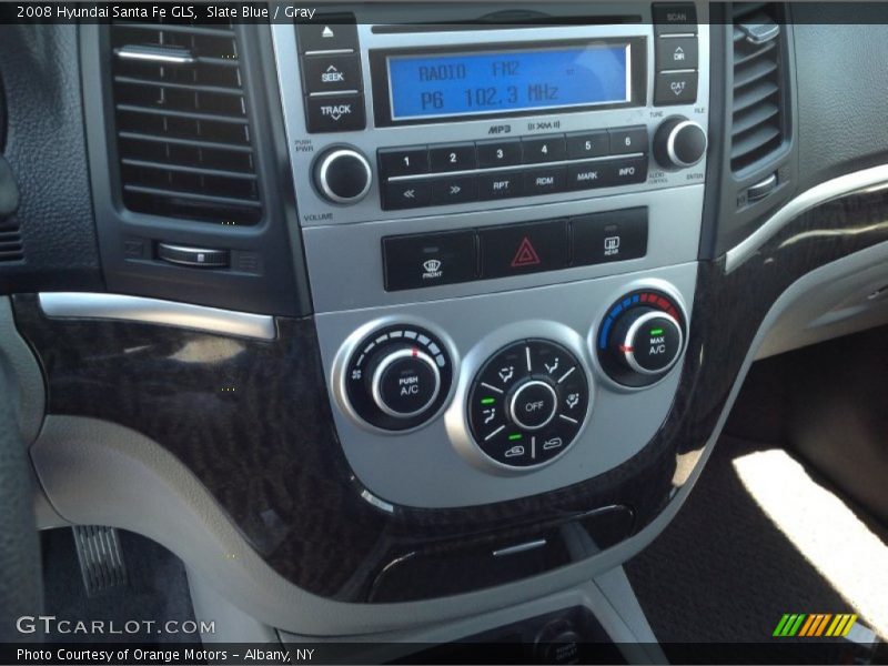 Slate Blue / Gray 2008 Hyundai Santa Fe GLS