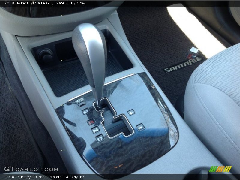Slate Blue / Gray 2008 Hyundai Santa Fe GLS