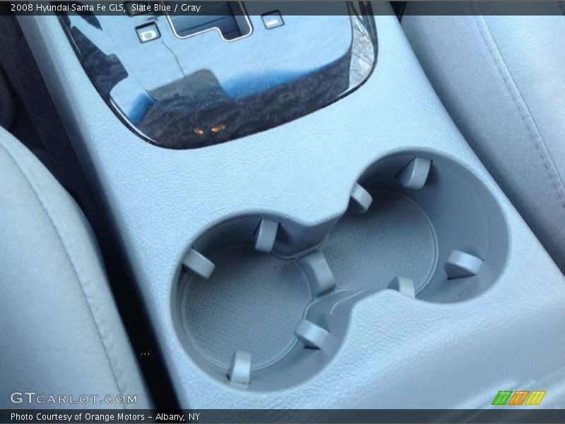 Slate Blue / Gray 2008 Hyundai Santa Fe GLS