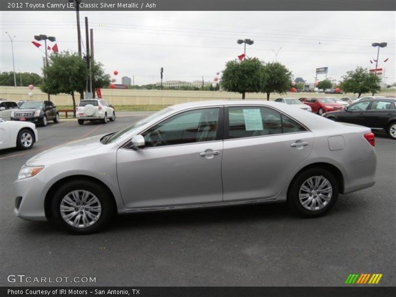 Classic Silver Metallic / Ash 2012 Toyota Camry LE