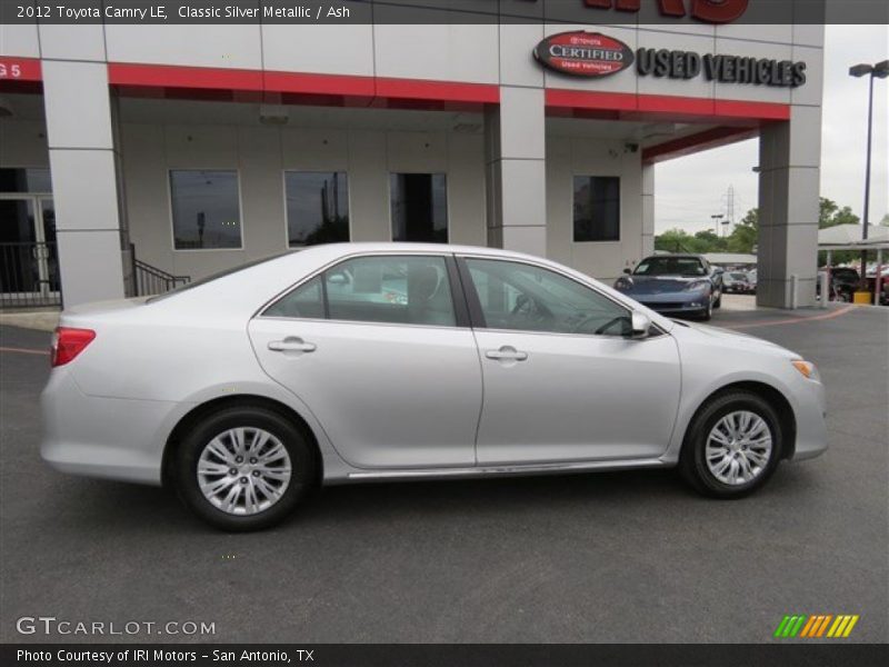 Classic Silver Metallic / Ash 2012 Toyota Camry LE