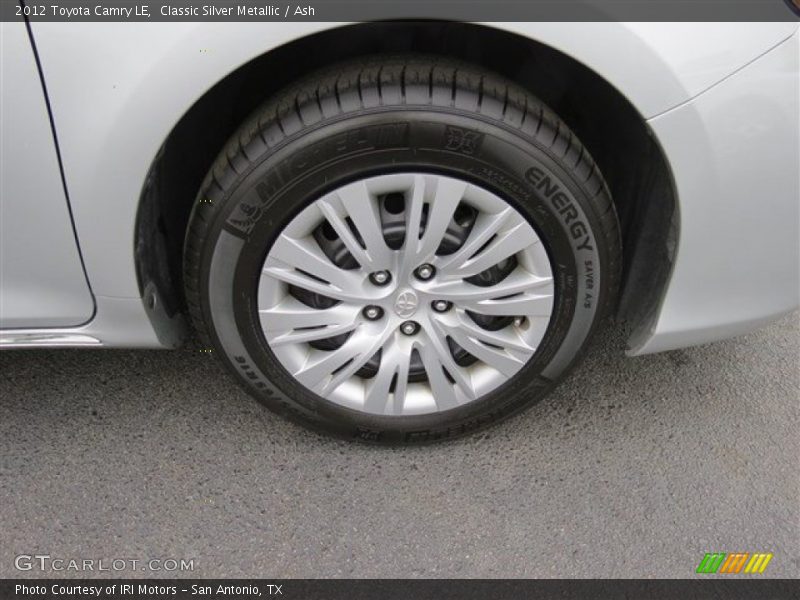 Classic Silver Metallic / Ash 2012 Toyota Camry LE