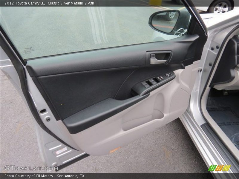 Classic Silver Metallic / Ash 2012 Toyota Camry LE