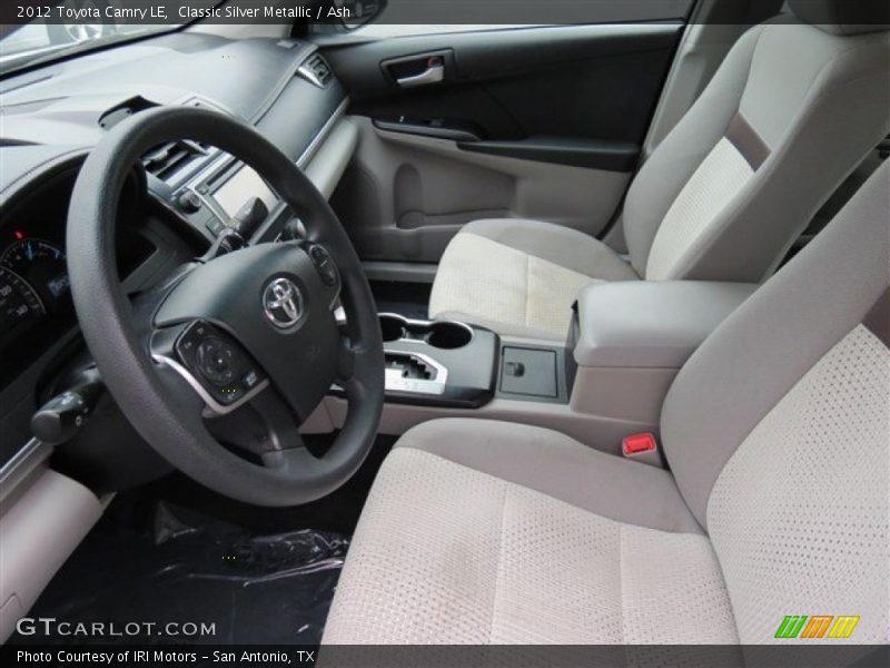 Classic Silver Metallic / Ash 2012 Toyota Camry LE