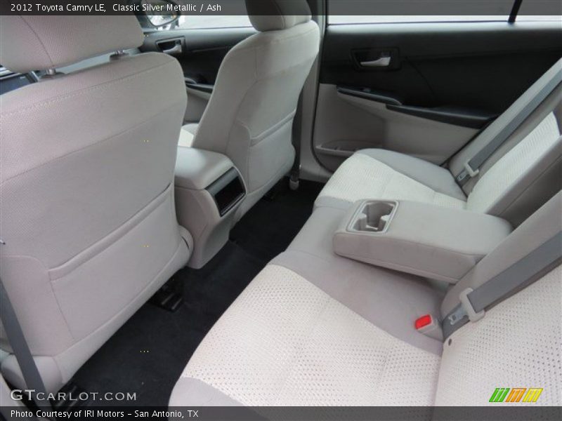 Classic Silver Metallic / Ash 2012 Toyota Camry LE
