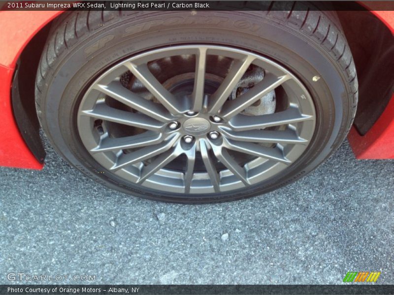  2011 Impreza WRX Sedan Wheel