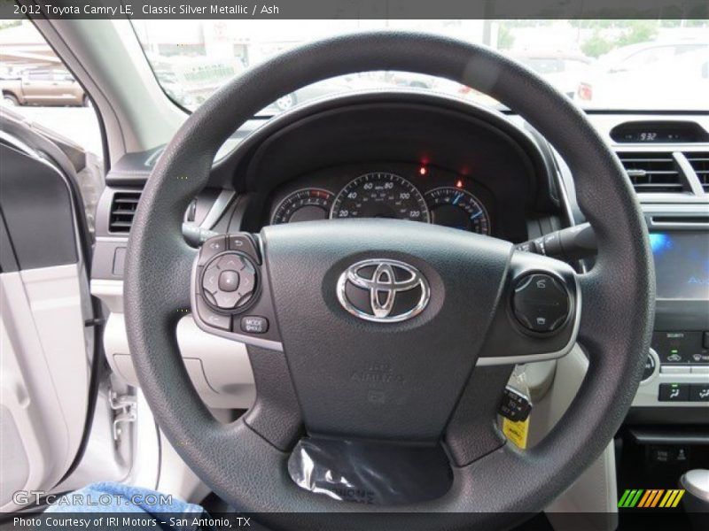 Classic Silver Metallic / Ash 2012 Toyota Camry LE