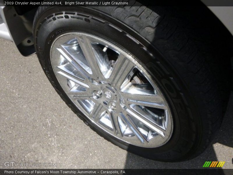 Bright Silver Metallic / Light Graystone 2009 Chrysler Aspen Limited 4x4