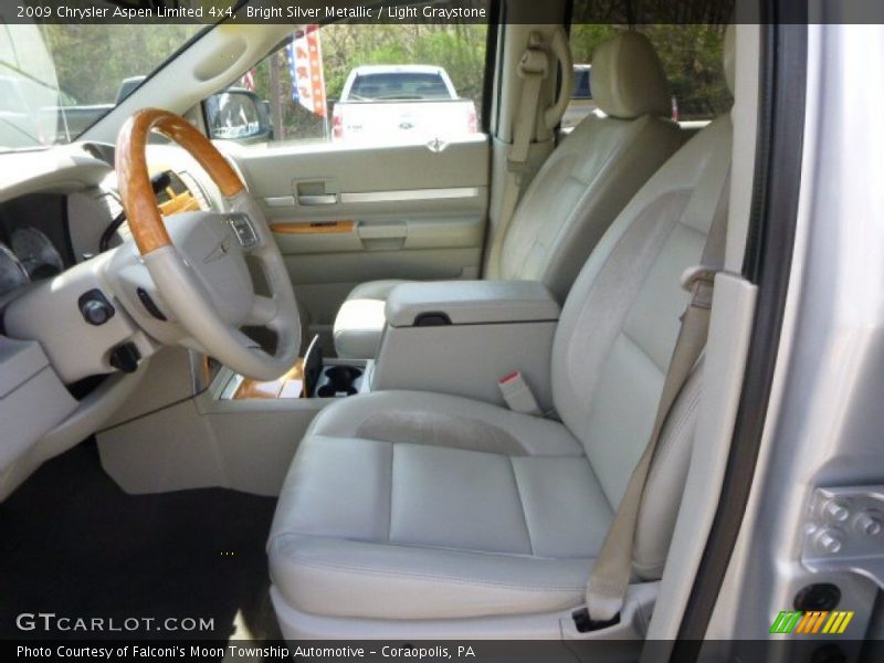 Bright Silver Metallic / Light Graystone 2009 Chrysler Aspen Limited 4x4