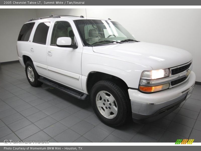 Summit White / Tan/Neutral 2005 Chevrolet Tahoe LT