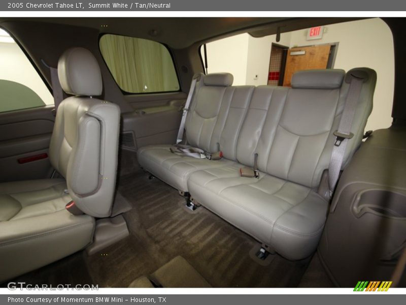 Summit White / Tan/Neutral 2005 Chevrolet Tahoe LT