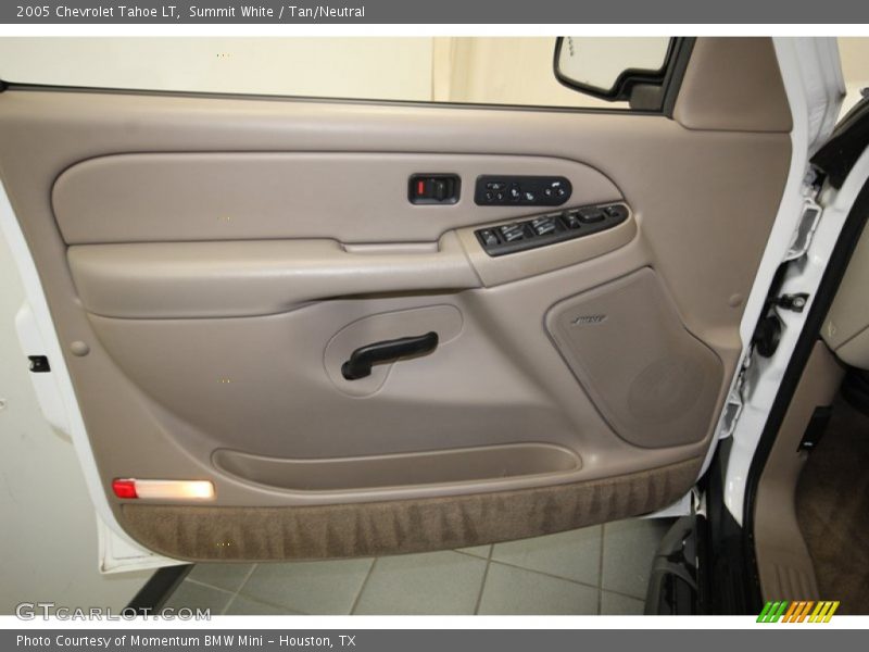 Summit White / Tan/Neutral 2005 Chevrolet Tahoe LT