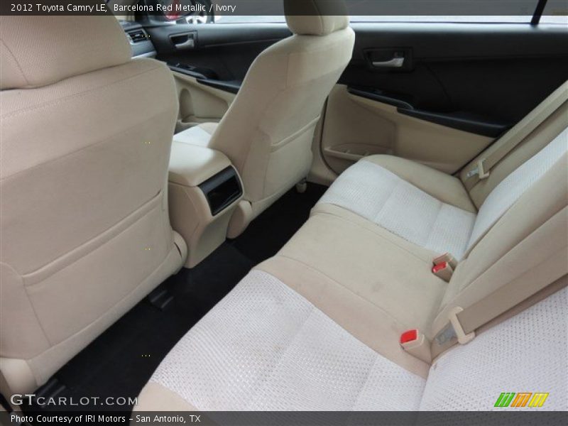 Barcelona Red Metallic / Ivory 2012 Toyota Camry LE
