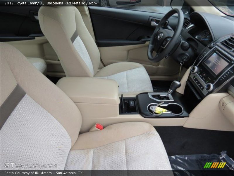 Barcelona Red Metallic / Ivory 2012 Toyota Camry LE