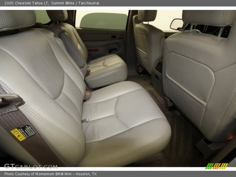 Summit White / Tan/Neutral 2005 Chevrolet Tahoe LT