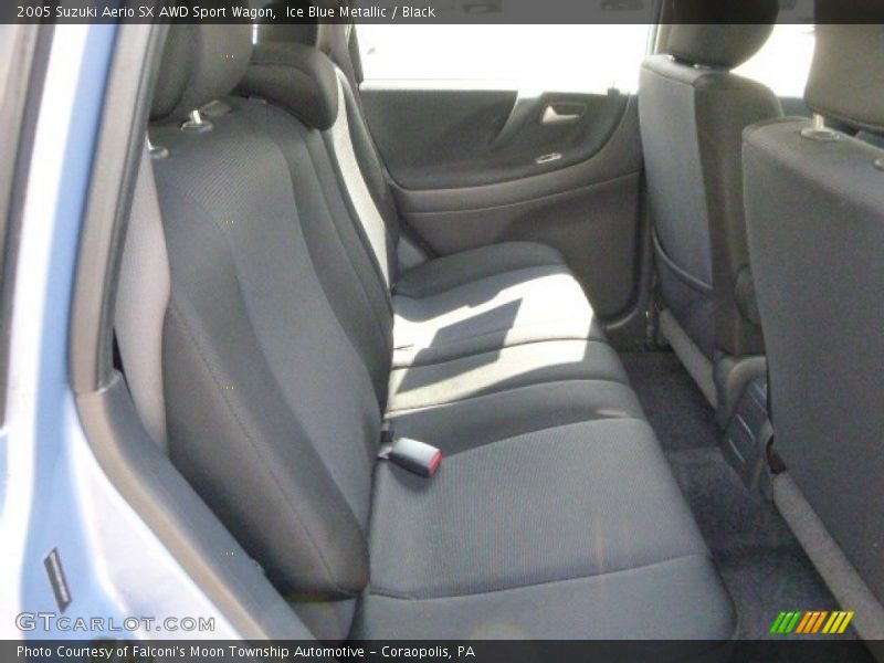 Ice Blue Metallic / Black 2005 Suzuki Aerio SX AWD Sport Wagon