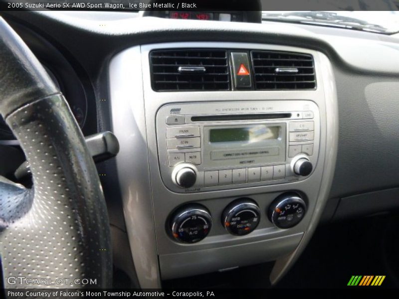 Ice Blue Metallic / Black 2005 Suzuki Aerio SX AWD Sport Wagon