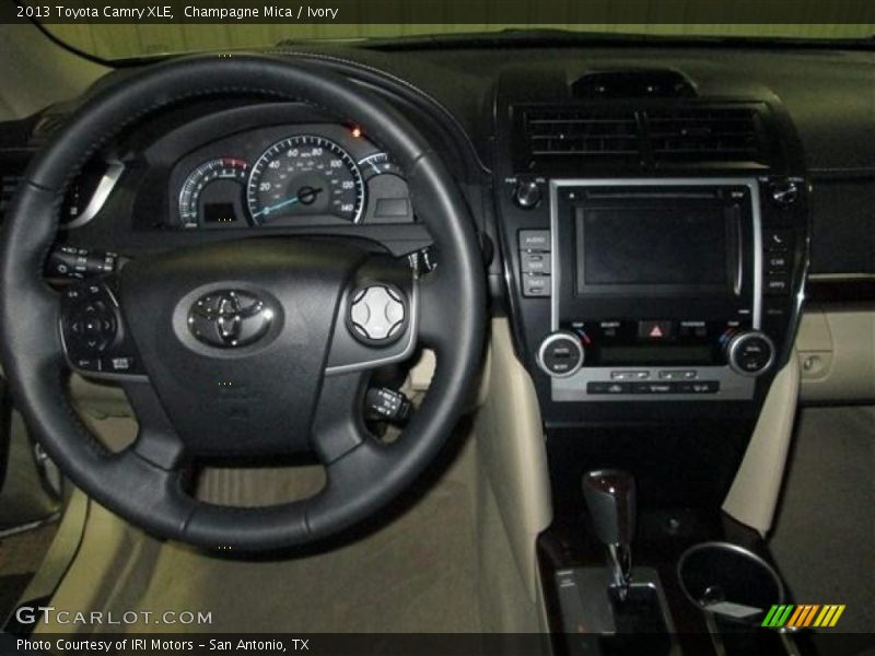 Champagne Mica / Ivory 2013 Toyota Camry XLE