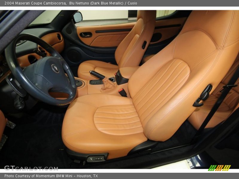 Front Seat of 2004 Coupe Cambiocorsa