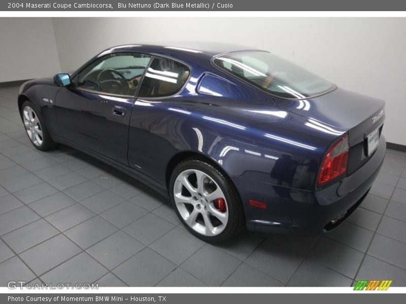 Blu Nettuno (Dark Blue Metallic) / Cuoio 2004 Maserati Coupe Cambiocorsa