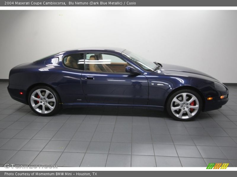 Blu Nettuno (Dark Blue Metallic) / Cuoio 2004 Maserati Coupe Cambiocorsa