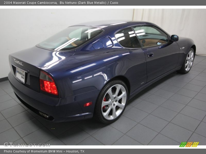 Blu Nettuno (Dark Blue Metallic) / Cuoio 2004 Maserati Coupe Cambiocorsa