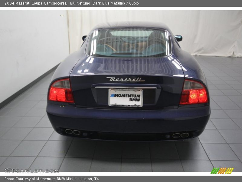 Blu Nettuno (Dark Blue Metallic) / Cuoio 2004 Maserati Coupe Cambiocorsa