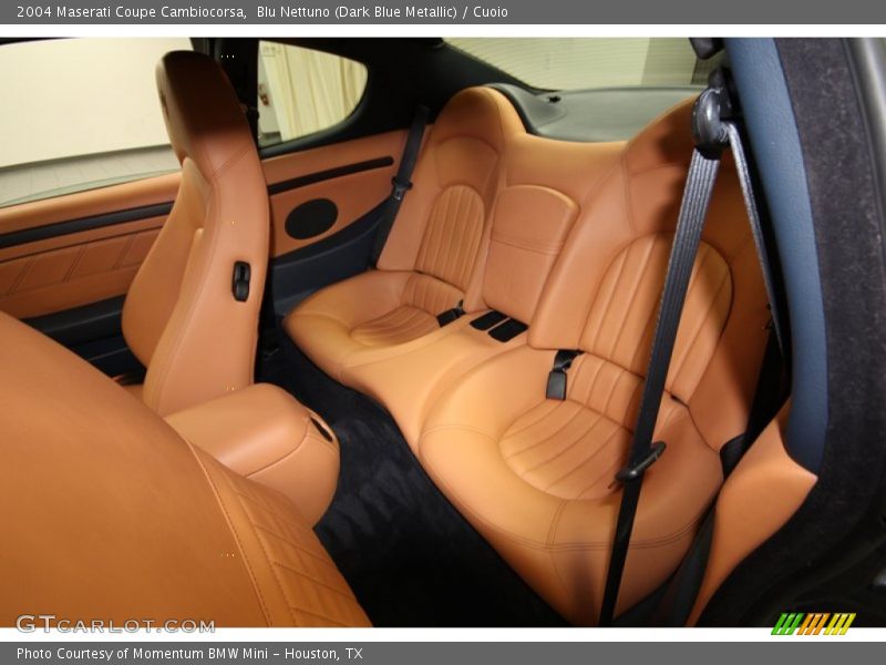 Rear Seat of 2004 Coupe Cambiocorsa
