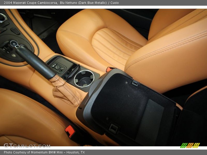 Blu Nettuno (Dark Blue Metallic) / Cuoio 2004 Maserati Coupe Cambiocorsa