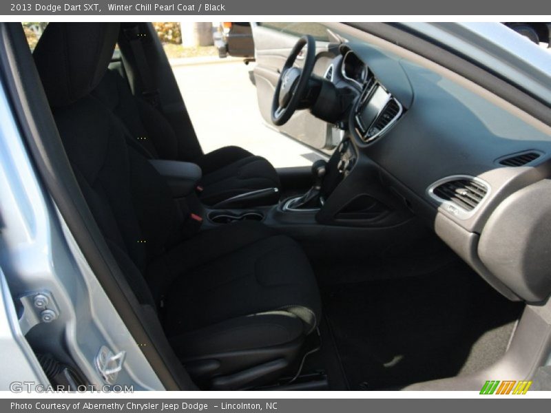 Winter Chill Pearl Coat / Black 2013 Dodge Dart SXT
