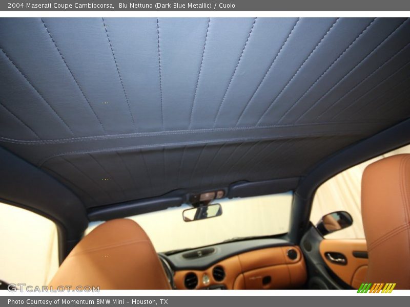 Blu Nettuno (Dark Blue Metallic) / Cuoio 2004 Maserati Coupe Cambiocorsa