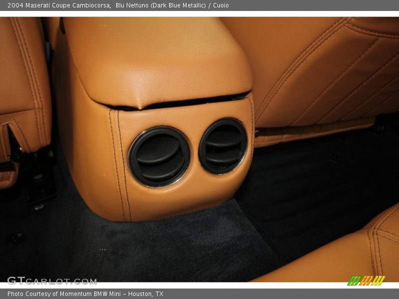 Blu Nettuno (Dark Blue Metallic) / Cuoio 2004 Maserati Coupe Cambiocorsa