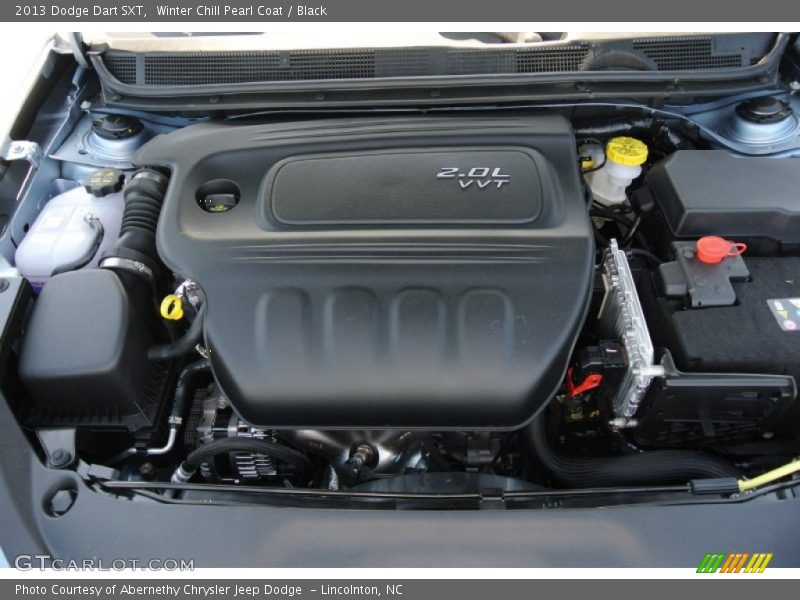 Winter Chill Pearl Coat / Black 2013 Dodge Dart SXT