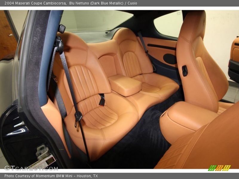 Rear Seat of 2004 Coupe Cambiocorsa