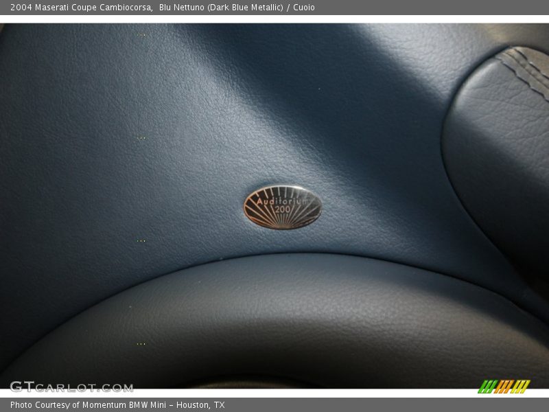 Blu Nettuno (Dark Blue Metallic) / Cuoio 2004 Maserati Coupe Cambiocorsa