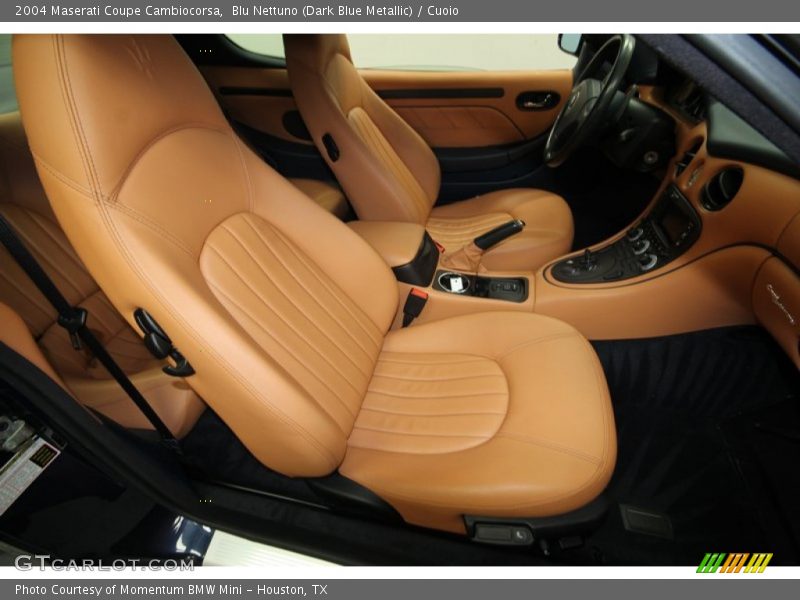 Blu Nettuno (Dark Blue Metallic) / Cuoio 2004 Maserati Coupe Cambiocorsa